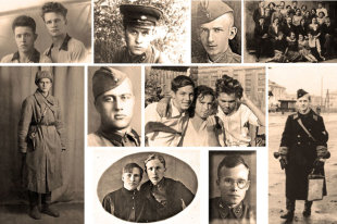 Во время войны Георгий Кузьмицкий печатался в газете "Красное знамя" и других фронтовых газетах